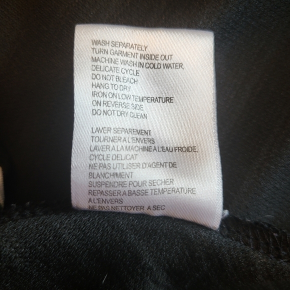 4 Ever Free Black and White Striped Dress, Size 16 - Picture 6 of 7